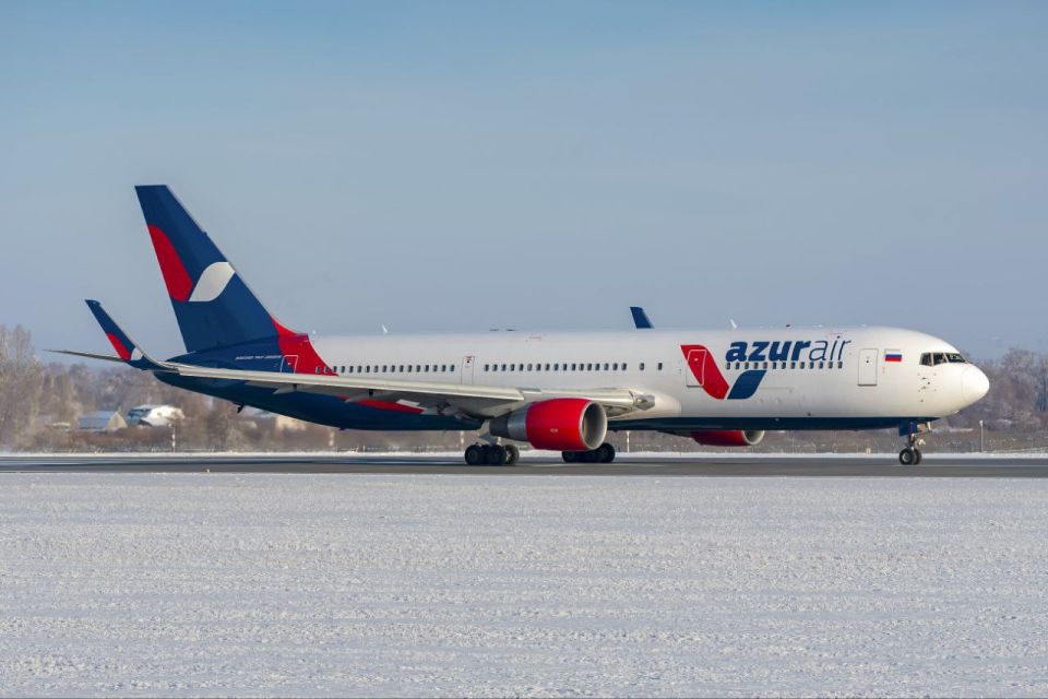 Рейс Azur Air во Вьетнам перенесли на 3 дня