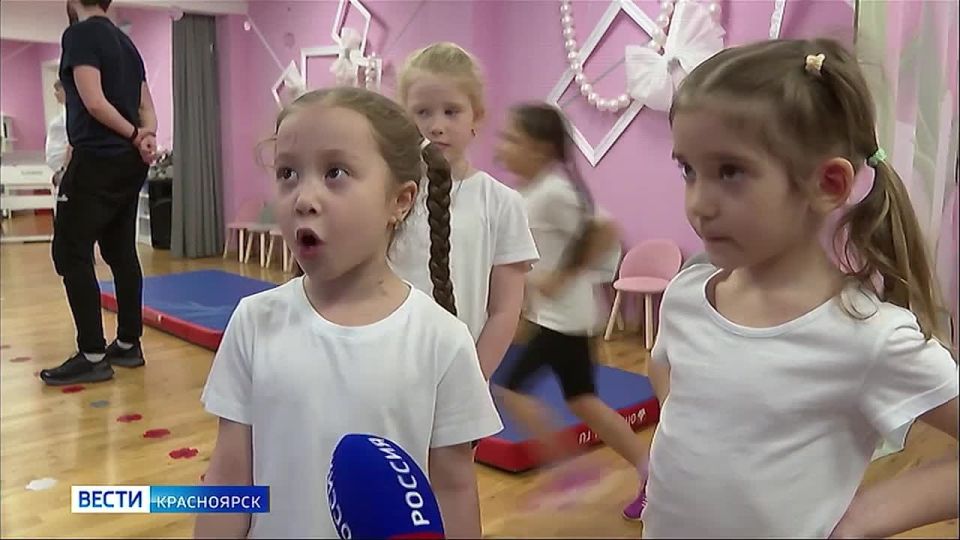 Красноярские дошколята сдают нормативы ГТО