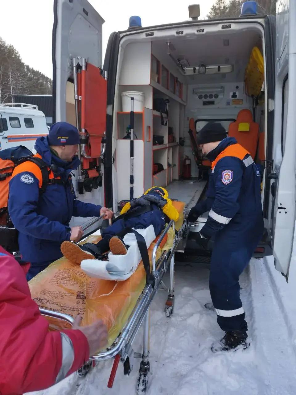 6-летний мальчик сломал ногу на «Столбах»