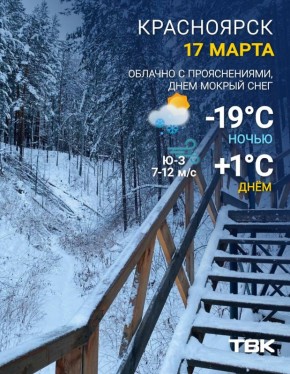 Погода на сегодня. Днем +1 Ветер 7-12 м/с Читать нас можно и в MAX