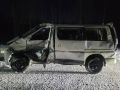 На трассе в Красноярском крае микроавтобус врезался в припаркованный грузовик