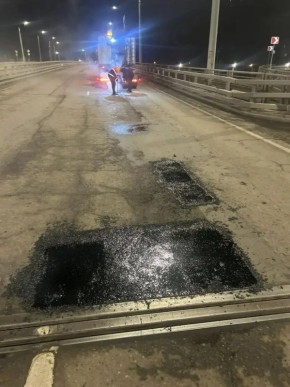 Почти в два раза дорожники увеличили объём работ с литым асфальтом по поручению Главы Красноярска