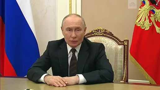 Владимир Путин поздравил военнослужащих, ветеранов и гражданский персонал Росгвардии с Днем войск национальной гвардии