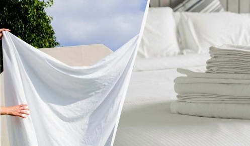 Оживите свои старые простыни: бюджетный способ без химии