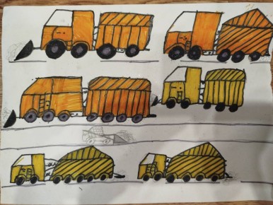 А вы видели мультфильм про дорожную технику?