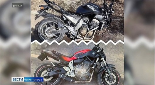 В Красноярске зарегистрировали первые ДТП с мотоциклистами в этом сезоне