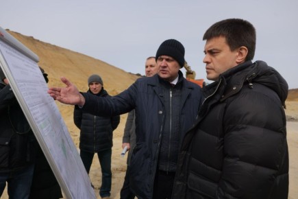 Новую дорогу в красноярский Солнечный строят с опережением графика