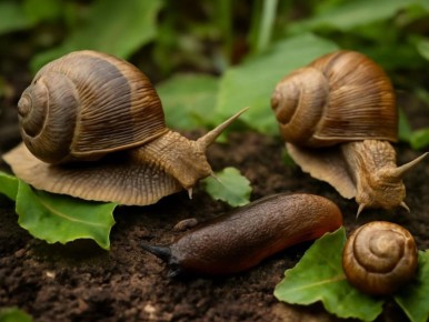 Дневная борьба с слизнями меняет ситуацию на участке