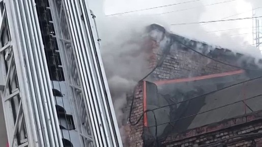 ПОЖАР В ОДНОМ ИЗ ЦЕХОВ КРАСНОЯРСКА