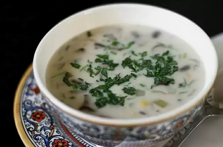 Уютный грибной суп-пюре