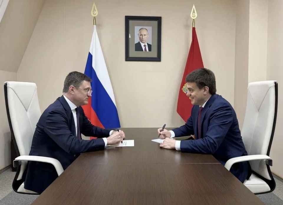 Вице-премьер правительства РФ Александр Новак приехал в Красноярск