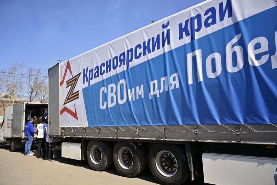 Волонтёры Красноярского края отправили транспорт и посылки военнослужащим Волонтёры Красноярского края отправили транспорт и посылки военнослужащим