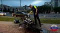На проспекте Свободном в Красноярске насмерть разбился мотоциклист