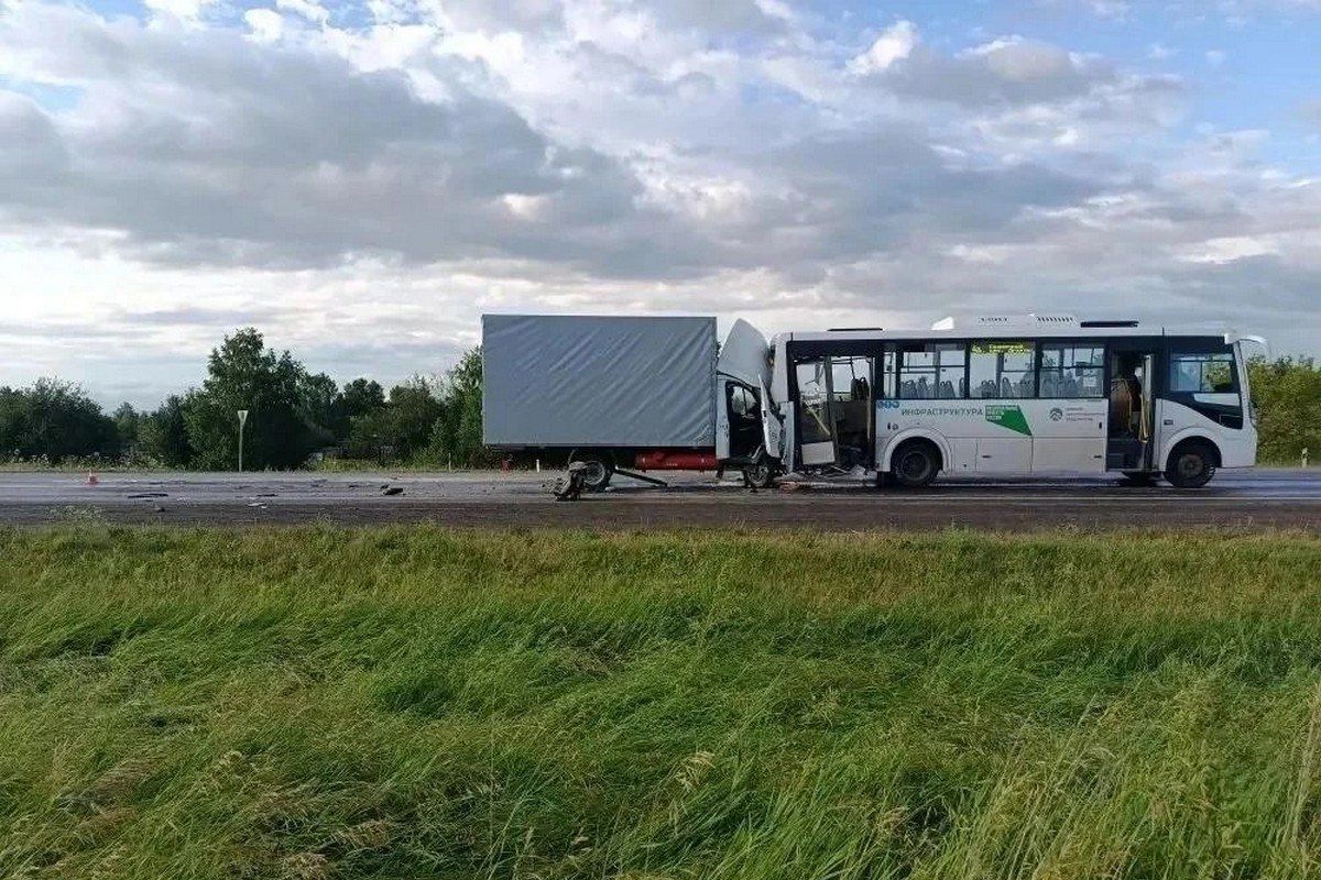 На обходе города Канска произошло ДТП с участием пассажирского автобуса