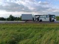 Три человека пострадали в аварии с «Газелью» и автобусом под Канском