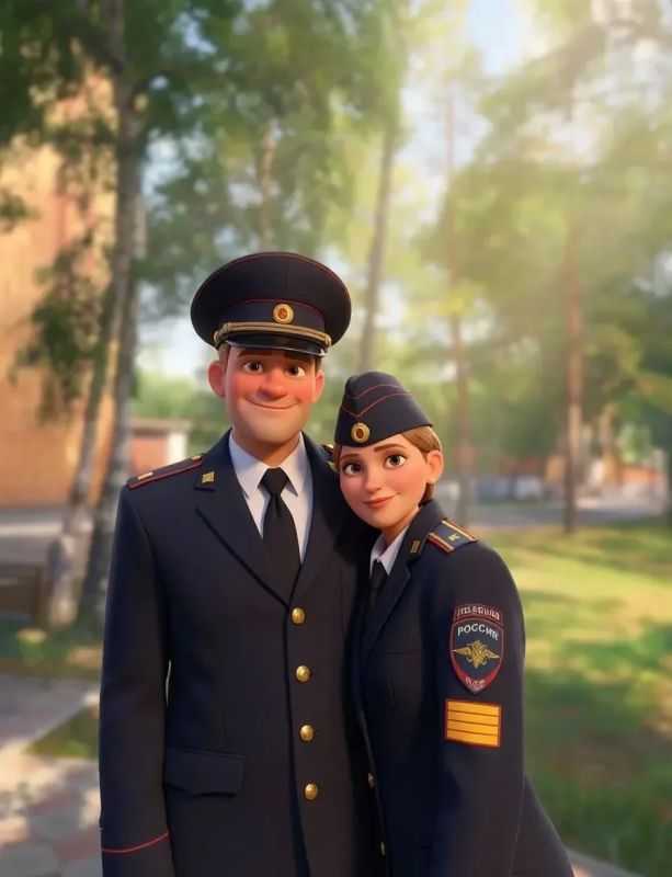 Между долгом и любовью . В День семьи, любви и верности мы решили узнать у нейросети, как же выглядит полицейская семья, и увидели крепкие пары, готовые на всё ради своей Родины и близких Между долгом и любовью . В День семьи, любви и верности мы решили узнать у нейросети, как же выглядит полицейская семья, и увидели крепкие пары, готовые на всё ради своей Родины и близких