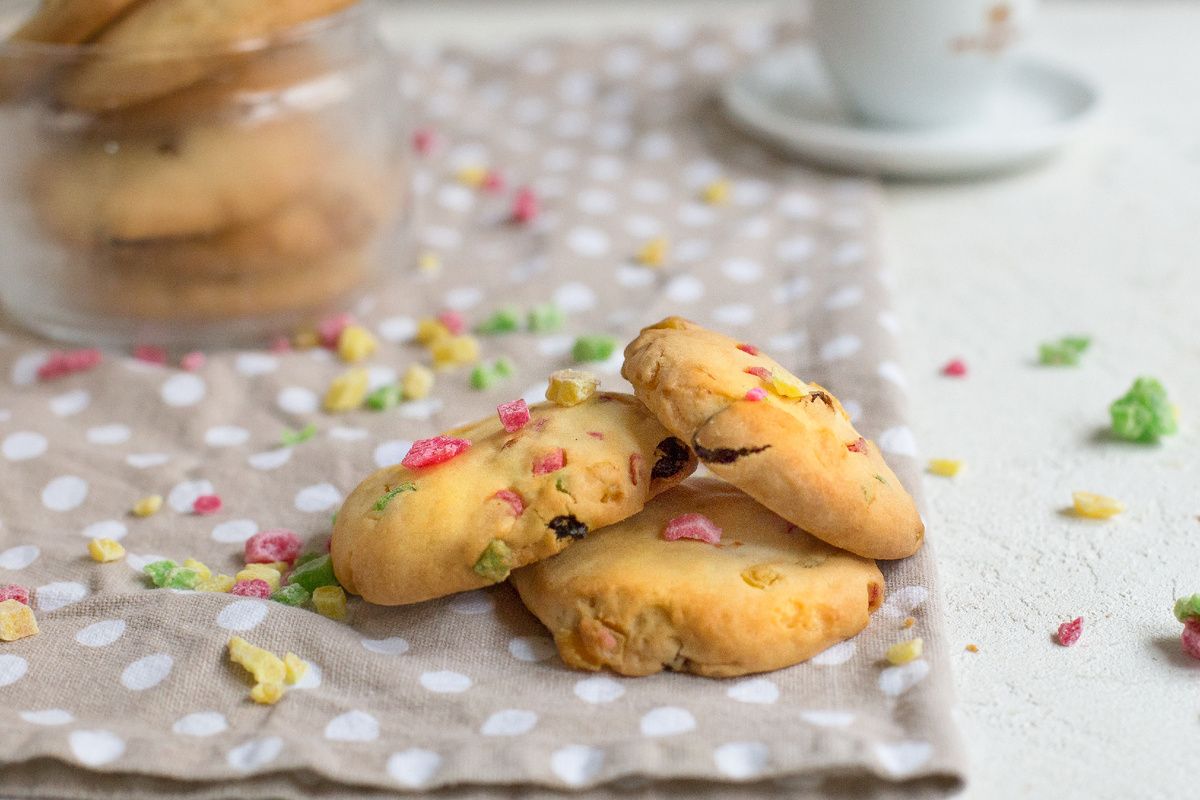 Песочное печенье с цукатами: вкус детства на вашем столе