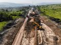 Дорогу Красноярск — Кузнецово — Зыково начали отсыпать