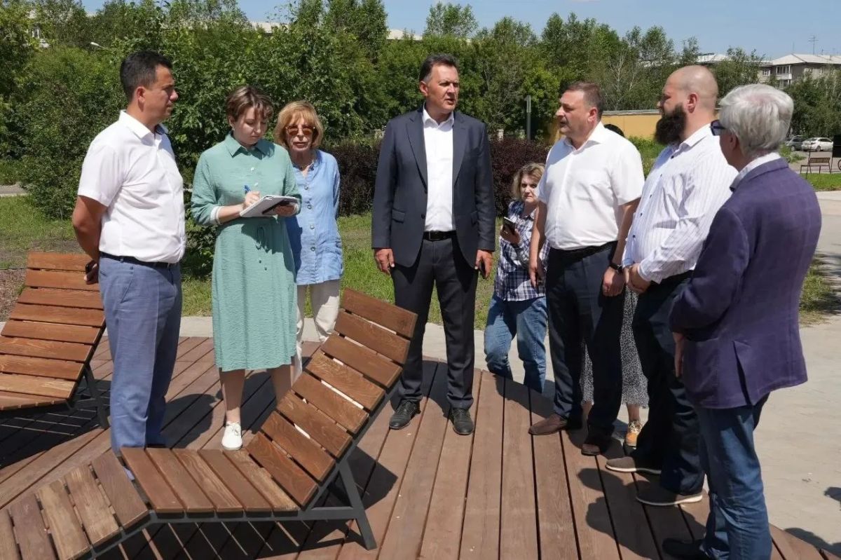 Мэр Красноярска Сергей Верещагин провёл шестой «Районный маршрут» в Кировском районе Мэр Красноярска Сергей Верещагин провёл шестой «Районный маршрут» в Кировском районе
