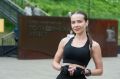Блогер Василина Блэк первая установила рекорд по подъему на самую длинную лестницу России в Красноярске