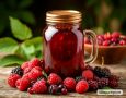 Красноярка изобрела ягодный квас на чайном грибе
