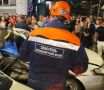 Поздно вечером в Красноярске на проспекте Мира произошло жёсткое ДТП с участием четырёх легковых автомобилей