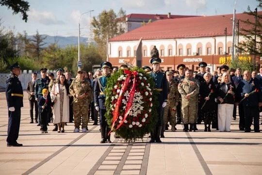 Руководитель Главного следственного управления принял участие в памятных мероприятиях, посвященных Победе над милитаристской Японией и окончанию Второй мировой войны Руководитель Главного следственного управления принял участие в памятных мероприятиях, посвященных Победе над милитаристской Японией и окончанию Второй мировой войны