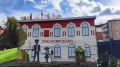 На трансформаторной подстанции у Центрального парка в Красноярске появились граффити к 400-летию города
