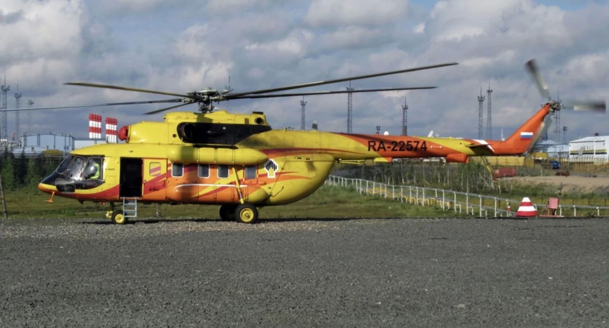Окно пассажирского вертолёта вылетело прямо во время перелёта в Красноярском крае