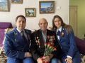 Работники прокуратуры поздравили с днем рождения ветерана Великой Отечественной войны Гришанова Семена Семеновича