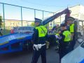 В Центральном районе Красноярска сотрудники Госавтоинспекции проверяют соблюдение правил парковки