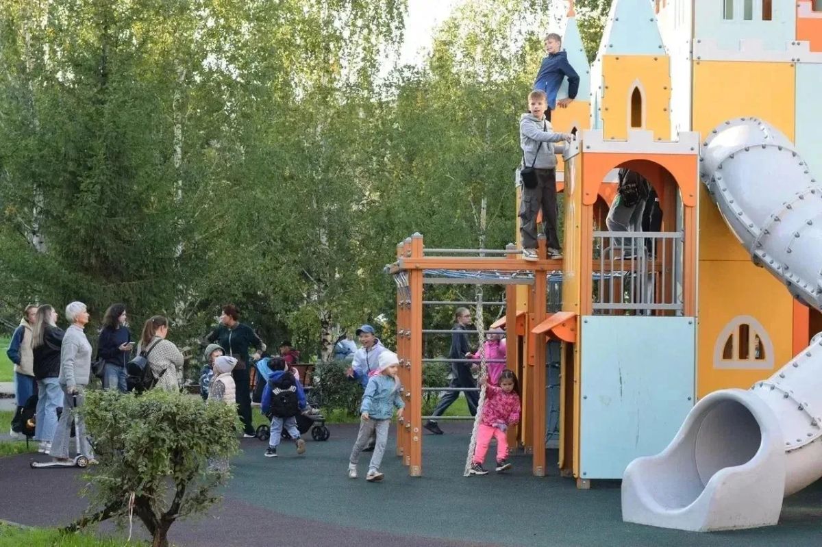 Сквер «Сказочный» открыли в Свердловском районе Красноярска Сквер «Сказочный» открыли в Свердловском районе Красноярска