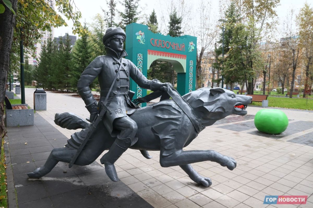 В Красноярске открыли обновлённый сквер «Сказочный» В Красноярске открыли обновлённый сквер «Сказочный»