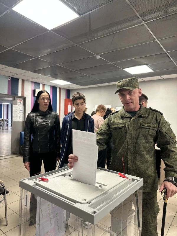 Верю в сильную Россию!. Участники СВО проголосовали на своих избирательных участках Верю в сильную Россию!. Участники СВО проголосовали на своих избирательных участках