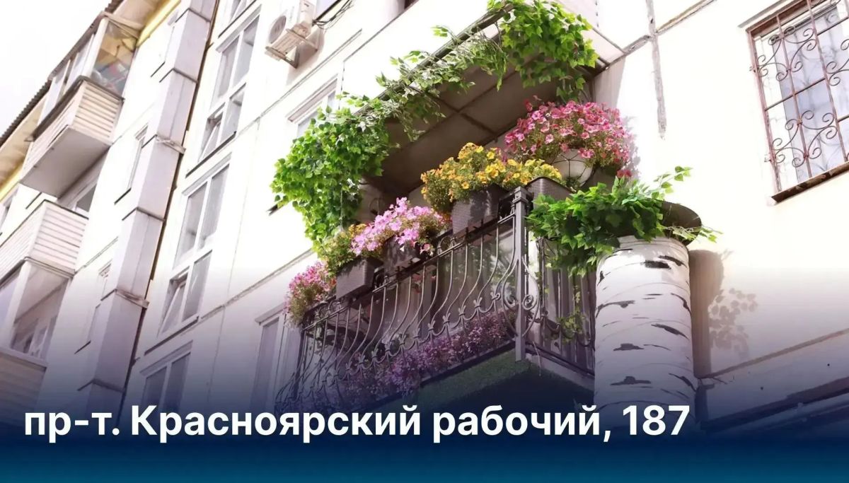 Мини-сад на балконе и сказочный парк: в Красноярске показали уютные дворы Мини-сад на балконе и сказочный парк: в Красноярске показали уютные дворы