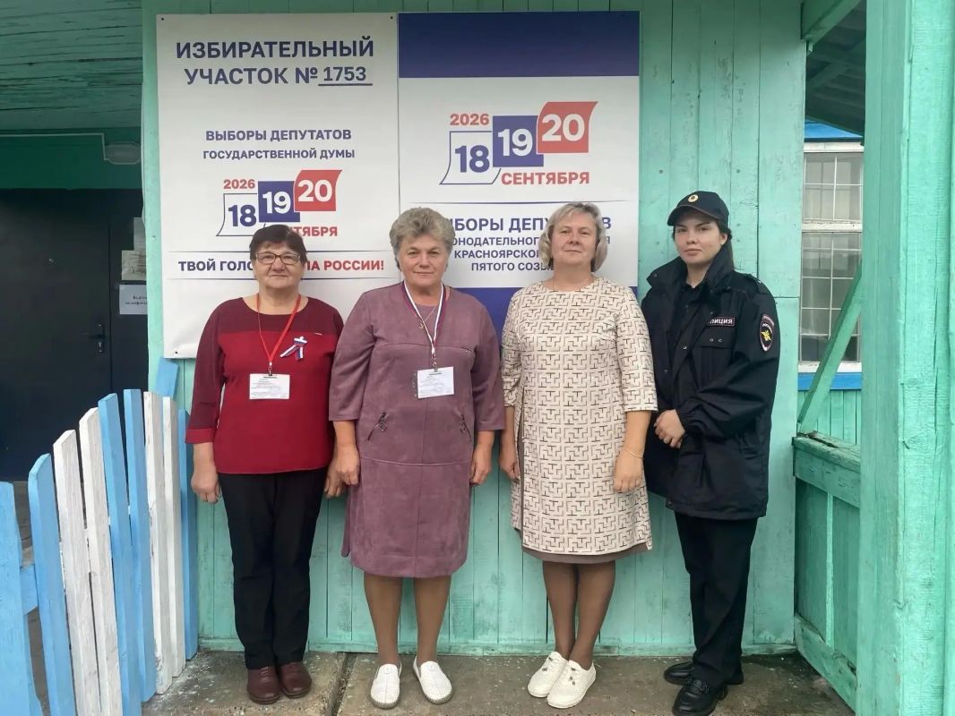 Активно голосуют на выборах в деревне Куллог