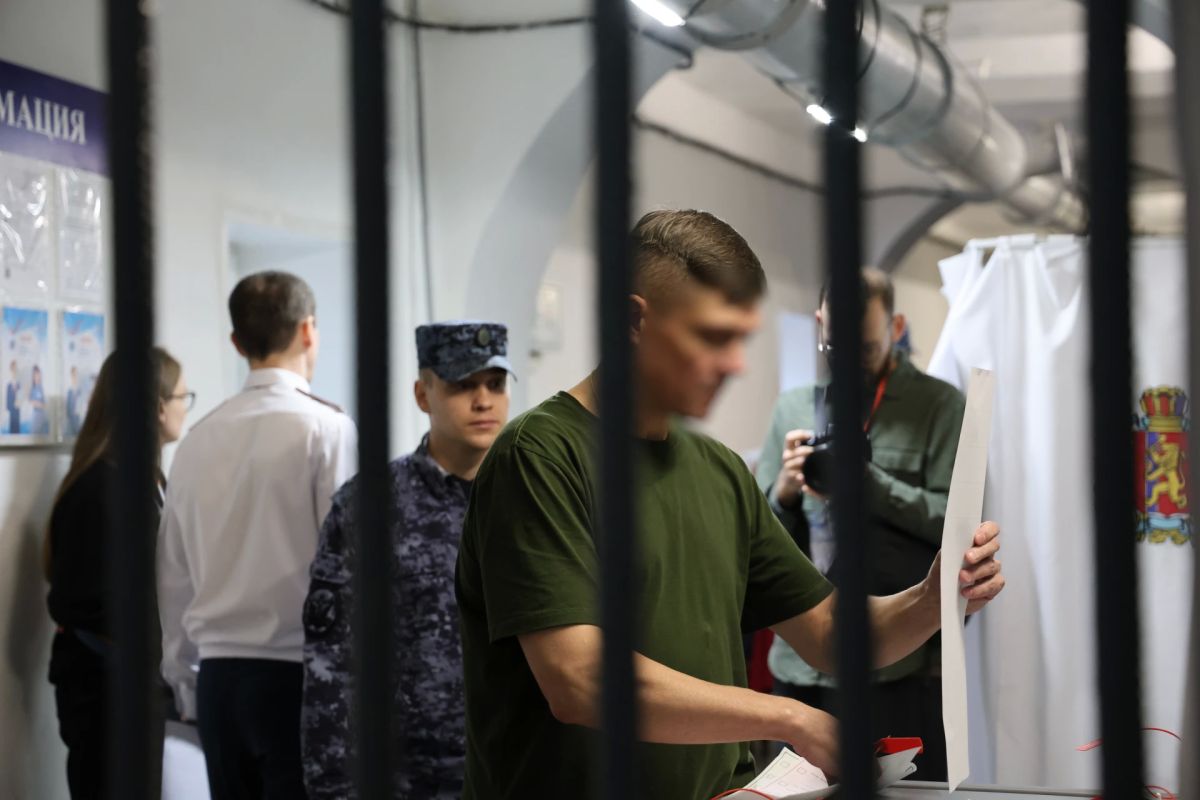 Граждане, содержащиеся в пенитенциарных учреждениях Красноярского края и обладающие избирательным правом, приняли участие в едином дне голосования