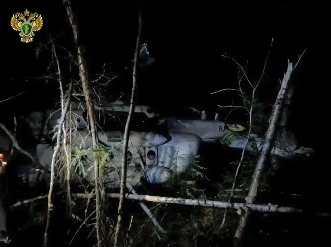 Уголовное дело завели после жесткой посадки вертолета Ми-8 в Эвенкии