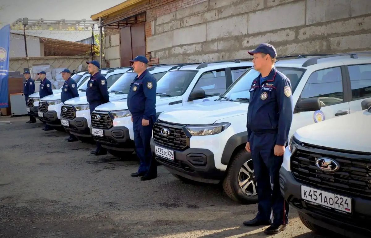 Новая машина была передана в ПСЧ-111 в Кедровый