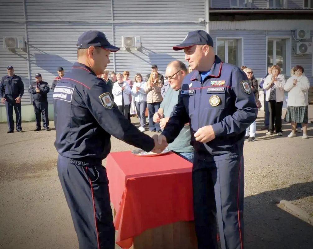 Новая машина была передана в ПСЧ-111 в Кедровый Новая машина была передана в ПСЧ-111 в Кедровый