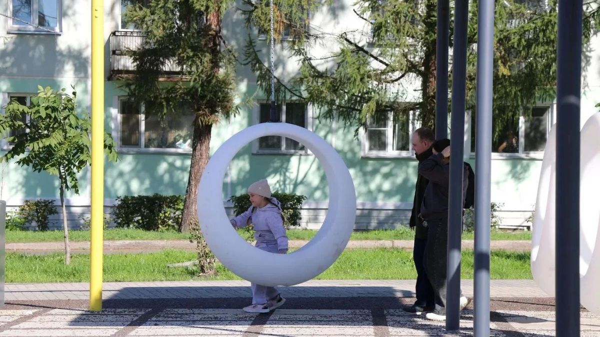 Бульвар Андреева Железногорска — новое любимое место для прогулок Бульвар Андреева Железногорска — новое любимое место для прогулок