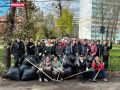 «Городские новости» традиционно провели субботник в сквере «Калининский»