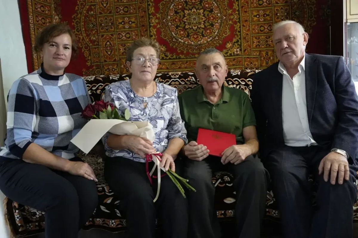 Золотая свадьба в Казачинско-Пировском округе Золотая свадьба в Казачинско-Пировском округе