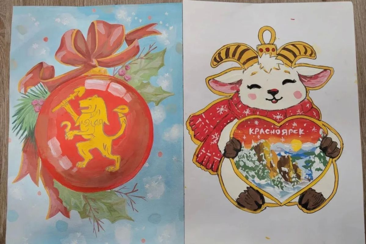 Больше двух тысяч детских рисунков могут превратиться в игрушки для главной ёлки Красноярска Больше двух тысяч детских рисунков могут превратиться в игрушки для главной ёлки Красноярска