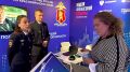 От мультфильмов в VR до записей голосов мошенников: красноярские полицейские развернули экспозицию в Национальном центре «Россия»