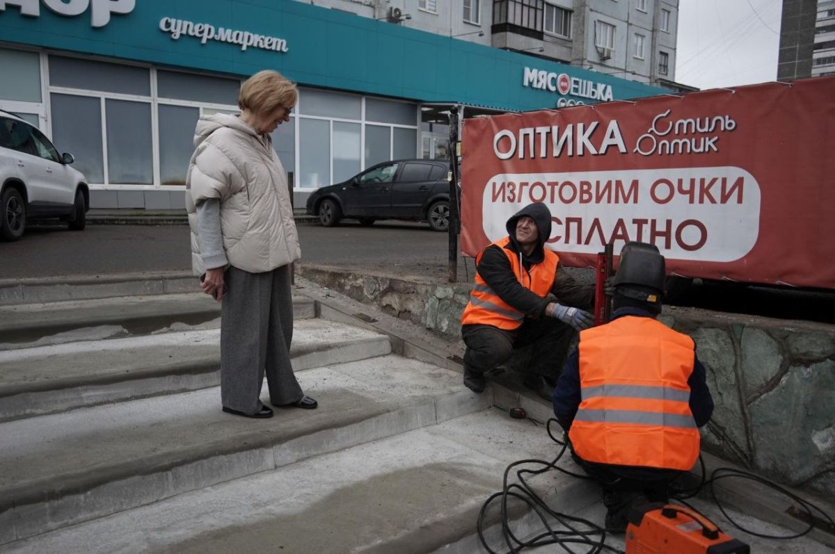 Сегодня глава Красноярска Сергей Верещагин и председатель городского Совета Наталия Фирюлина оценили некоторые итоги сезона благоустройства Сегодня глава Красноярска Сергей Верещагин и председатель городского Совета Наталия Фирюлина оценили некоторые итоги сезона благоустройства