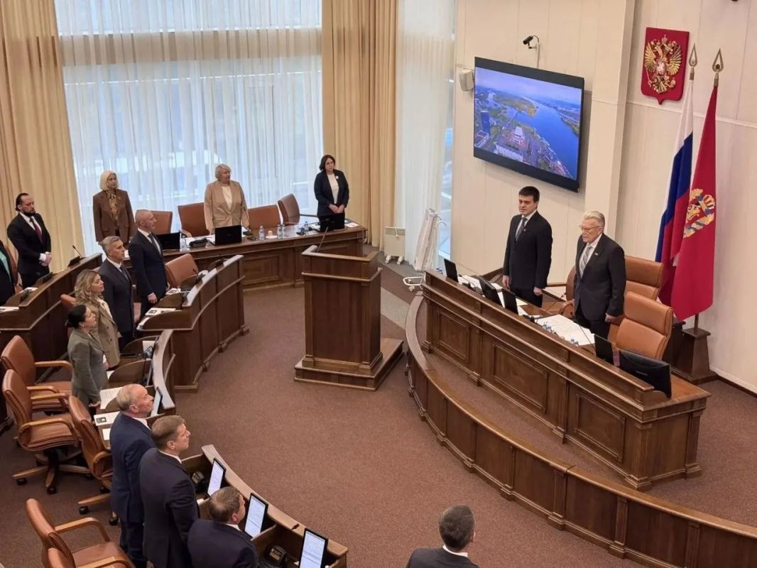Началась первая сессия Законодательного Собрания Красноярского края нового созыва