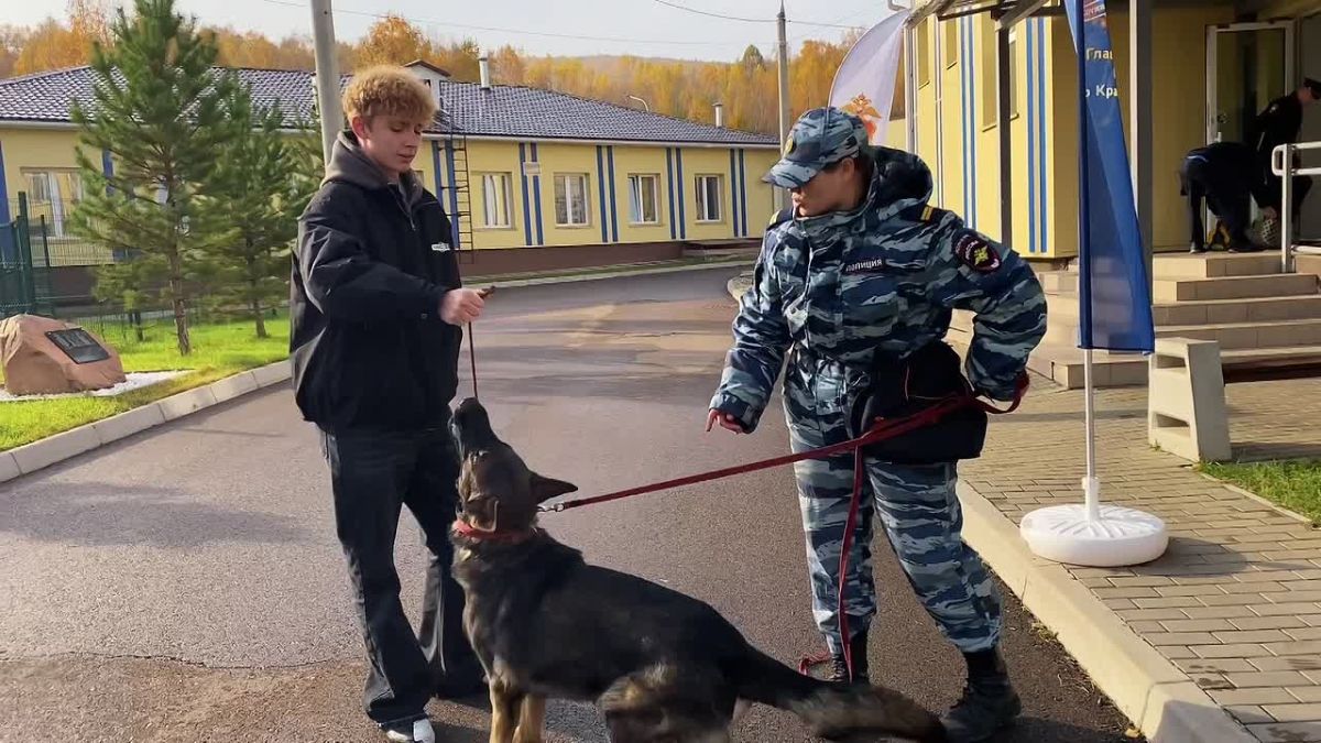 В Красноярском крае открылась XV профильная смена «Полицейская академия»