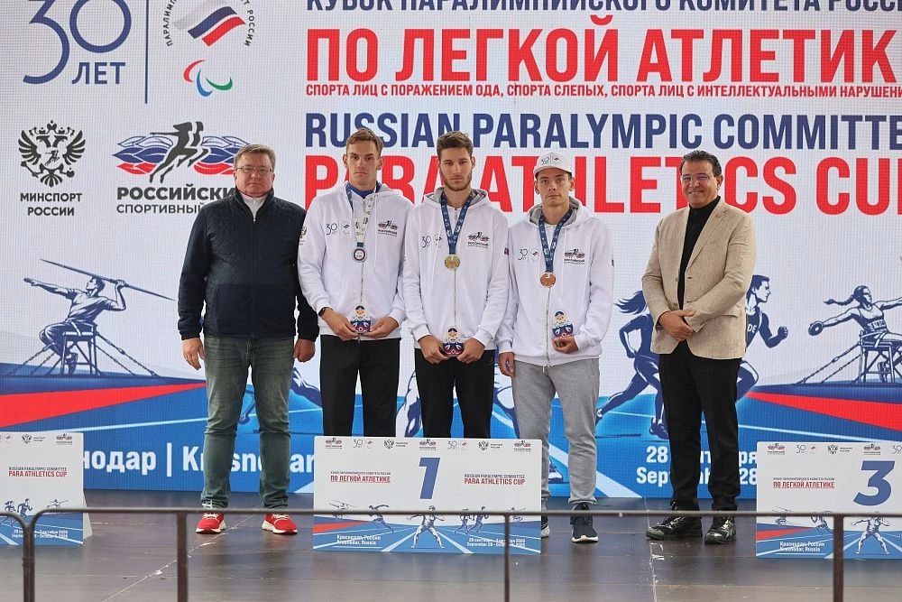 Красноярские легкоатлеты – победители Кубка Паралимпийского комитета России Красноярские легкоатлеты – победители Кубка Паралимпийского комитета России