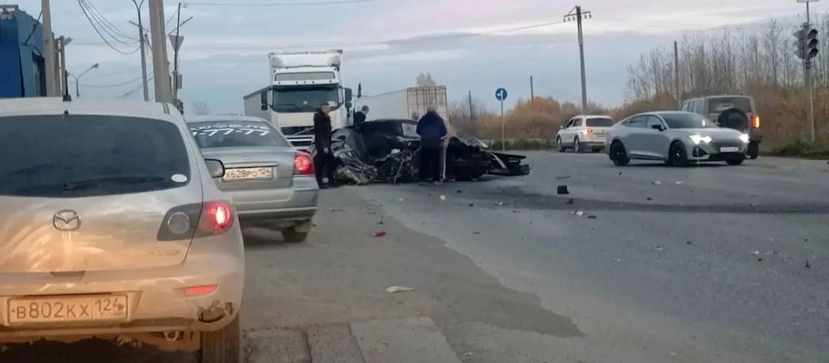 Накануне вечером в Ачинске произошла смертельная авария